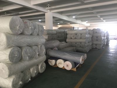 Storage area of greige cloth	